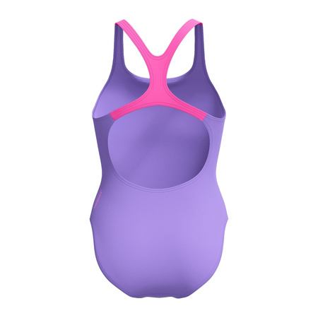 Strój kąpielowy jednoczęściowy damski na basen Speedo Medley Logo Purple