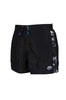 Spodenki szorty męskie Arena Men's Icons Team Stripe Short Black Black Multi White