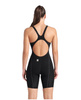 Strój startowy pływacki damski Arena Woman's Powerskin Impulso Open Back Black Teal