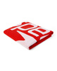 Ręcznik bawełniany na basen plażę Speedo Logo Towel Red