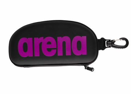 Etui do okularków pływackich Arena Goggle Case Black Purple