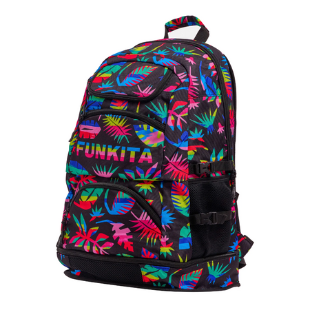 Plecak sportowy szkolny na basen trening Funkita Lost Leaf 36L