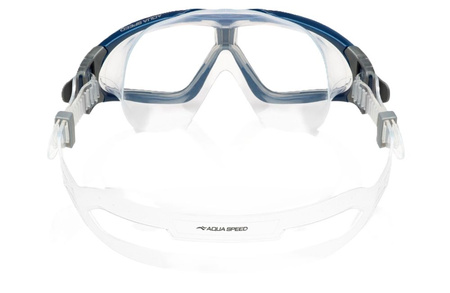 Maska gogle pływackie basen plaża nurkowanie dorośli Aqua Speed Sirocco Navy
