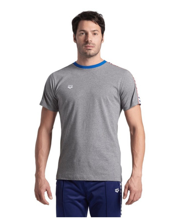 Koszulka męska Arena Men's T-shirt Team Og Dark Grey Melange-Royal Multi
