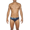 Kąpielówki slipy męskie Arena Men's Serome Evo Brief Navy Sea Blue