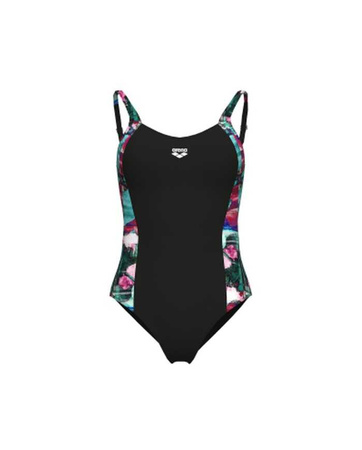 Strój kąpielowy damski Arena Women's Bodylift U Back Black Multi