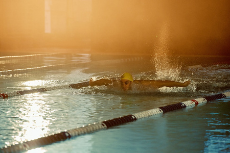 Czepek pływacki startowy dla dorosłych Speedo Fastskin Hiro Yellow