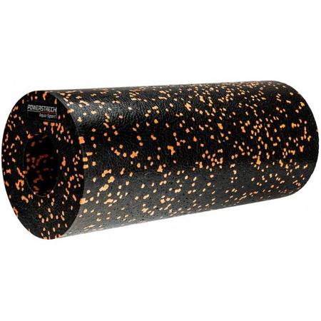 Zestaw do masażu Aqua-Sport Powerstrech Wałek + Piłka + Duoball Black Orange