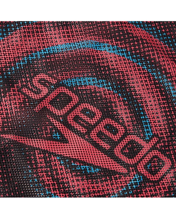 Plecak worek sportowy unisex Speedo Printed Mesh Bag 35l Red