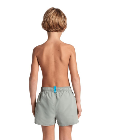 Szorty kąpielówki chłopięce Arena Boy's Beach Short Logo Jade Black