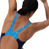 Strój kąpielowy damski na basen Speedo Hyperboom Splice Legsuit Blue