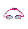 Okulary pływackie treningowe dla dzieci Arena Junior Python Mirror Silver Shocking Pink Plum