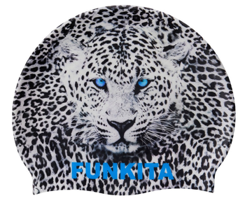 Czepek pływacki na basen uniwersalny unisex Funkita White Walker