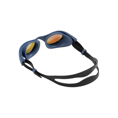 Okulary pływackie na basen Arena The One Mirror Blue Grey