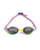 Okulary pływackie na basen Arena Python Mirror Green Violet