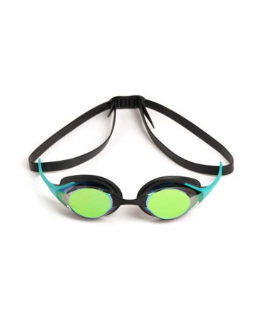 Okulary pływackie na basen Arena Cobra Swipe Mirror Emerald Peacock