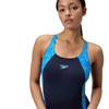 Strój kąpielowy jednoczęściowy damski na basen Speedo Hyperboom Blue