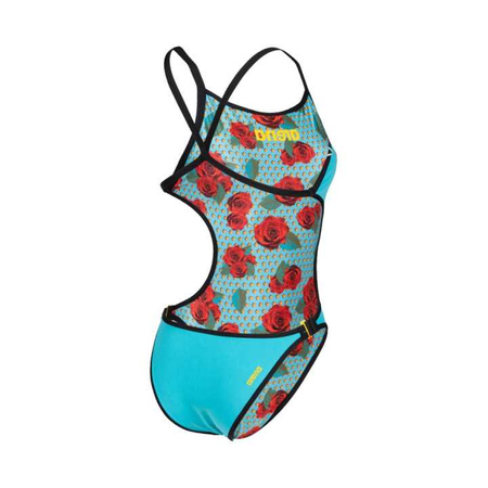 Strój kąpielowy damski Arena Women's Rule Breaker Hooked Rev Swimsuit Martinica Black Multi