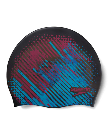 Czepek pływacki na basen unisex Speedo Reversible Moulded Blue