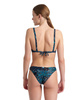 Strój kąpielowy damski dwuczęściowy Arena Women's Bikini Bralette Allover Animelier