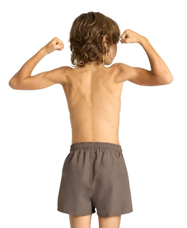Spodenki szorty chłopięce Arena Boy's Junior Beach Short Logo Dark Olive