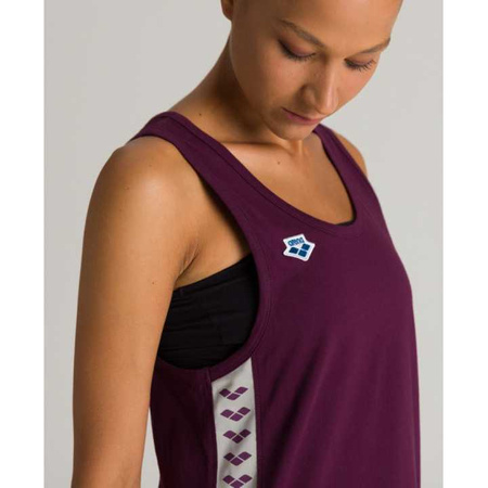 Top damski Arena Women Tank Top Team Icons Red Wine