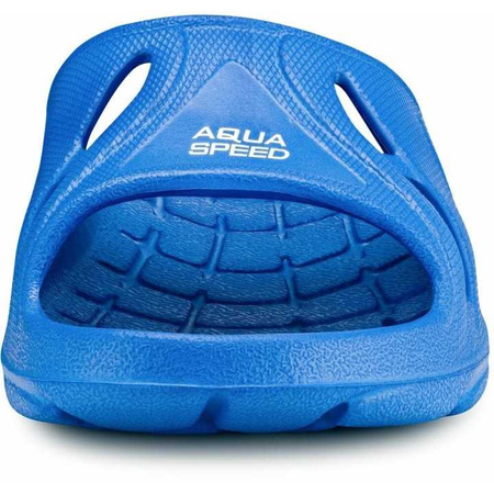 Klapki na basen dziecięce Aqua-Speed Junior Alabama Royal