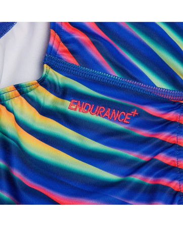 Strój kąpielowy jednoczęściowy damski na basen Speedo Allover Blue Pink