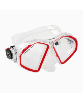 AQUA LUNG MASKA HAWKEYE TRANSPARENT RED MS5570006