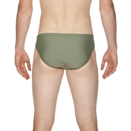 Kąpielówki slipy męskie Arena Men's Santamarias Army Shiny Green