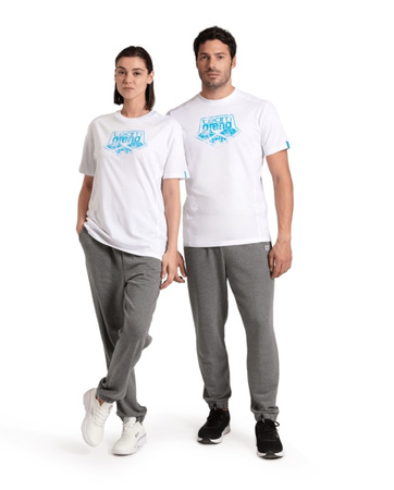 Koszulka Unisex Arena T-shirt Logo Cotton White