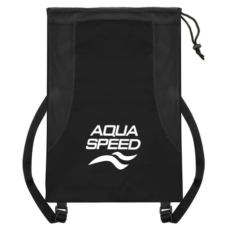 Plecak worek sportowy unisex Aqua Speed Mesh Backpack 51x36cm 30l Black