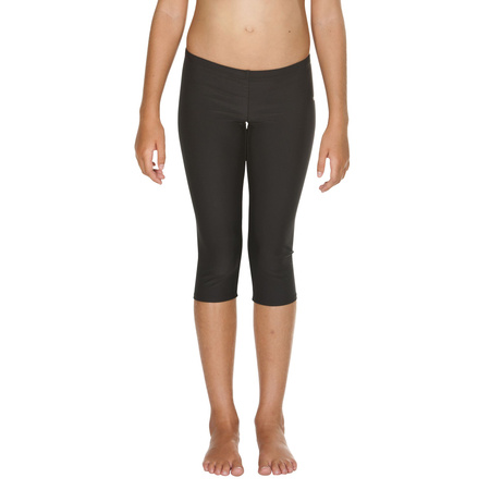 Spodnie dla dziewczynek Arena 3/4 Pants Black