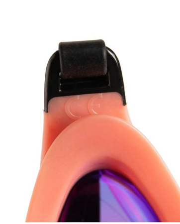 Okulary pływackie na basen Arena Cobra Core Swipe Mirror Violet Coral
