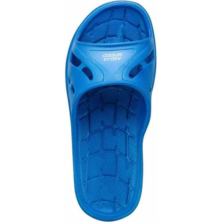 Klapki na basen dziecięce Aqua-Speed Junior Alabama Royal