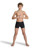 Bokserki kąpielowe chłopięce Arena Boy's Multi Pixels Swim Short Black Multi Turquoise