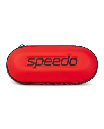 Etui na okulary pływackie twarde uniwersalne unisex Speedo Case Red