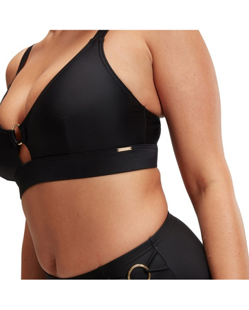 Góra od kostiumu kąpielowego damskiego Speedo Tri Bikini Top Black