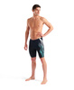Spodenki kąpielowe męskie Arena Men's Sea Water Swim Jammer Black-Water