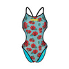 Strój kąpielowy damski Arena Women's Rule Breaker Hooked Rev Swimsuit Martinica Black Multi