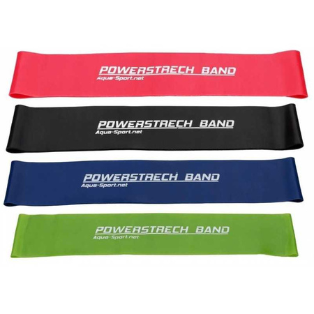 Zestaw gum oporowych Aqua-Sport Powerstrech Mini Band