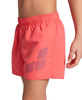 Szorty kąpielówki chłopięce Arena Boy's Beach Short Logo Calypso Coral Blue Cosmo