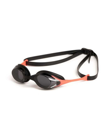Okulary pływackie na basen Arena Cobra Swipe Smoke Coral