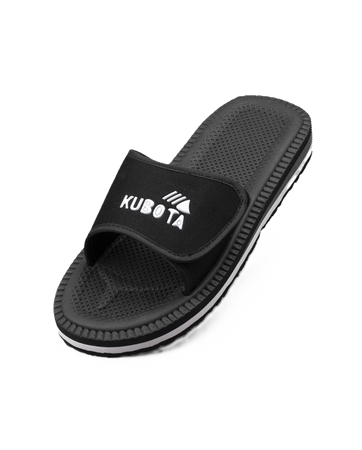 Klapki basenowe Kubota Unisex Rzep Black