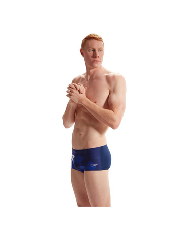 Kąpielówki męskie spodenki kąpielowe Speedo Placement Digital Black Blue