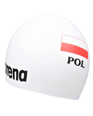 Czepek pływacki startowy kadrowy Arena Poolish Moulded Poland