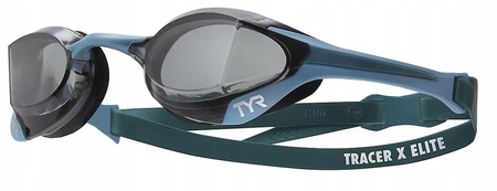 Okulary pływackie na basen unisex Tyr Tracer X-Elite Green