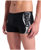 Bokserki kąpielowe męskie Arena Men's Wake Swim Short Black White