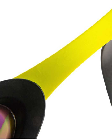 Okulary pływackie treningowe Arena Cobra Ultra Swipe Mirror Emerald Cyber Lime