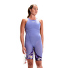 Strój startowy damski Speedo LZR Ignite Open back Miami Lilac